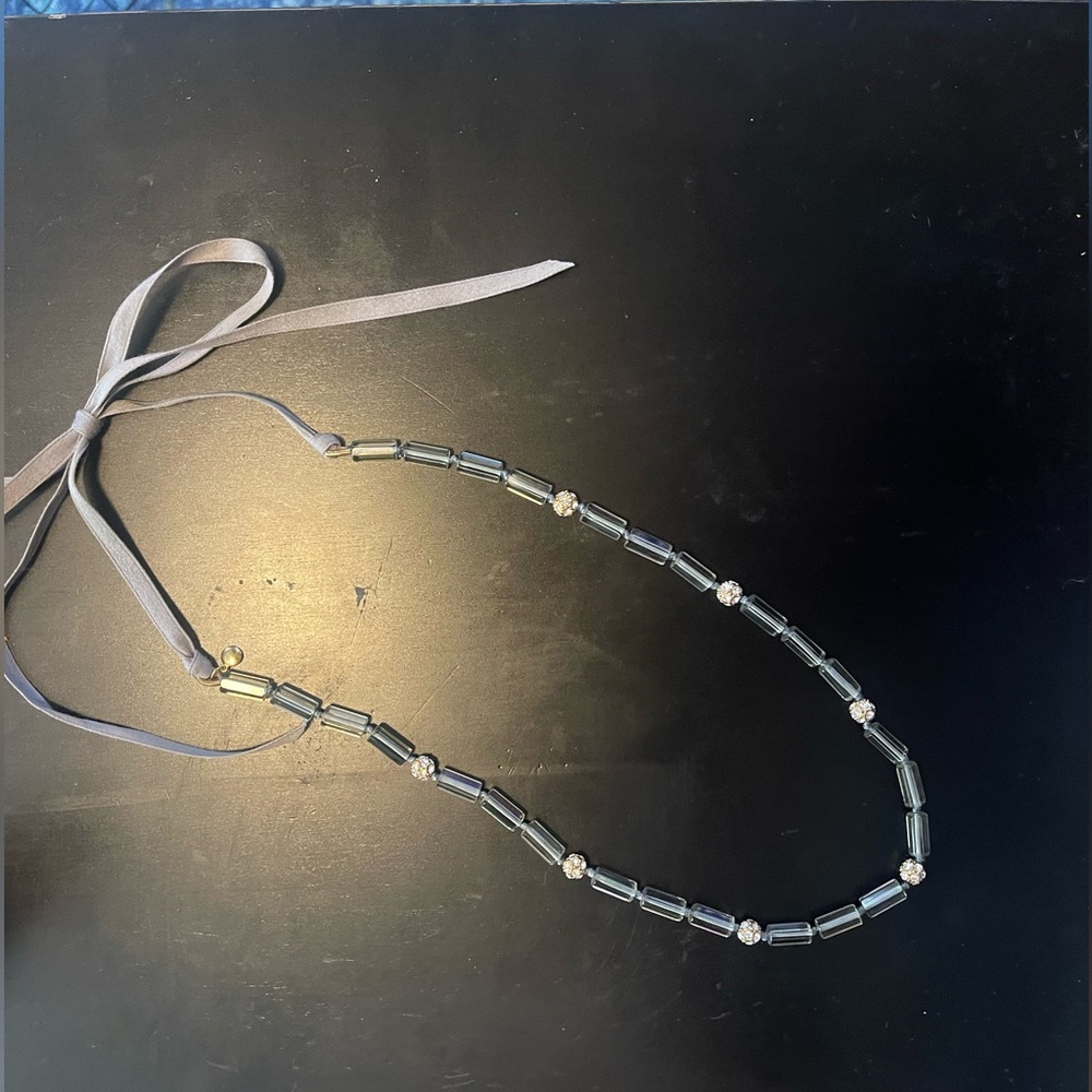 J. Crew silver and gold necklace
